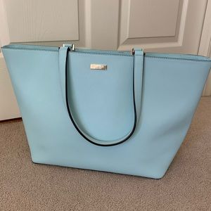 Kate Spade Newbury Lane Jules tote in graceblue